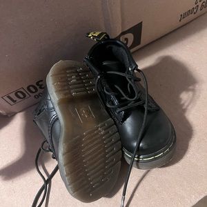 Doc martins size 5 toddler. Like new. Smoke free home